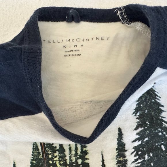 Stella McCartney Kids Lot of Sweatshirt Joggers T-Shirt Raglan Shirt 2 Years - Picture 12 of 13